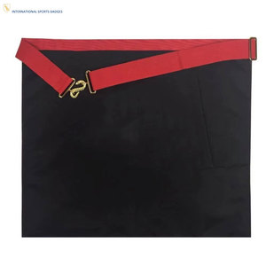 High Quality Embroidered Lambskin Masonic Regalia <b>Apron</b> with Elegant Trim Premium Materials & Lasting Durability - Product Image 3