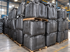Charbon actif en coque de noix de coco noire CIP/CIL/CIC 6x12 Mesh, adsorbant 1100-1150 Mg/g, sacs PP de 25 kg, Vitronexa Carbon Gold Recovery - Product Image 4