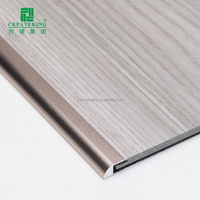 Profilés de bordure de sol en alliage d'aluminium T5 6063, épaisseur 5 mm, pour usage hospitalier, étanches et durables, marque Createking, vente en gros