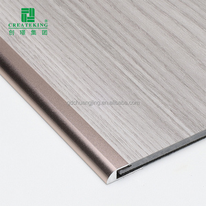 Profilés de bordure de sol en alliage d'aluminium T5 6063, épaisseur 5 mm, pour usage hospitalier, étanches et durables, marque Createking, vente en gros - Product Image 1
