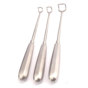 Curette adénoïde Beckmann en acier inoxydable réutilisable, instrument chirurgical ORL manuel, certifié CE UE, vente chaude - Product Image 6