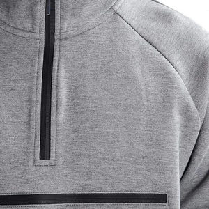 Sweat à capuche zippé pour homme, design tendance, confortable, style streetwear, prix le plus bas, faible MOQ, vêtements de sport pour homme - Product Image 6