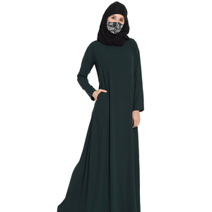 Abaya Ramadan Eid 2026, Abaya ouverte, robe islamique pour femmes, hijab assorti, Abaya personnalisée, Turquie - Product Image 1