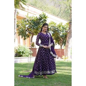 Vestido de Fiesta de Organza Bordado a Mano, Corte en A, con Lentejuelas, Cintura Imperio, Talla XL - Product Image 2