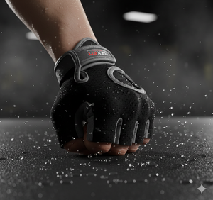 Gants de sport RexFit unisexes pour la salle de sport |   Gants de fitness en cuir antidérapants pour la musculation - Product Image 5