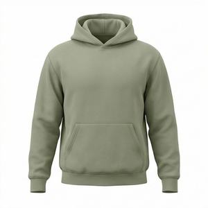 Sudadera con Capucha Personalizada para Hombre, Tejido Grueso, Lavado Ácido, Felpa Francesa, Remaches, 100% Algodón, Transpirable, Invierno, OEM, Nueva Moda Urbana, Color Sólido - Product Image 1