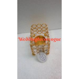 Portavelas de Cristal, Soporte para Velas de Té, Decoración de Bodas, Centro de Mesa, Portavelas de Vidrio para Decoración de Eventos y Fiestas, Suministro de Exportación a India - Product Image 3