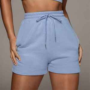 Shorts Deportivos Casuales para Mujer, Tallas Grandes, Personalizados, de Alta Calidad, con Cintura Elástica, Transpirables y de Secado Rápido - Product Image 1