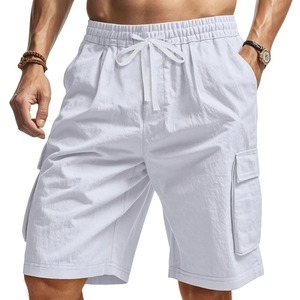 Nouveaux shorts de sport mi-longs pour hommes, amples, grande taille, multi-poches, salopette d'été confortable en polyester/nylon/spandex, idéale pour l'extérieur - Product Image 5