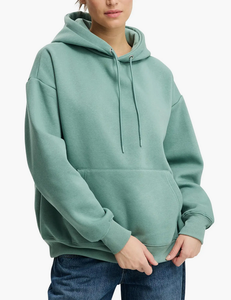 Sudadera con Capucha para Mujer, Logotipo Personalizado, 100% Algodón Grueso de 380 g/m², Opciones Multicolores, Fabricación OEM Personalizada, Sudadera Extra Grande para Invierno - Product Image 1