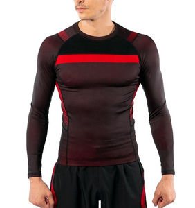 Best Selling <b>Men's</b> Running <b>Shirts</b> Quick Dry 100% Polyester <b>Men's</b> Gym <b>Shirts</b> High Demand Fitness Training <b>Compression</b> <b>Shirts</b> - Product Image 1