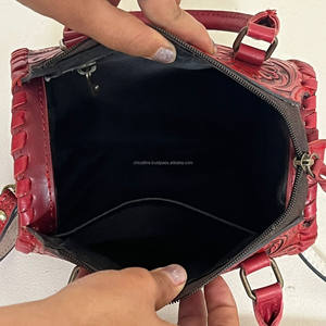 Sac à main Speedy en cuir véritable fait main, style western, best-seller, pour femmes, sac de voyage spacieux, sac à bandoulière - Product Image 6