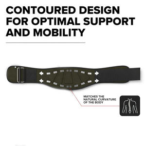 Cinturón de Levantamiento de Pesas de Alta Resistencia |   Cinturón de Soporte Lumbar de Cuero Ajustable para Levantamiento de Pesas |   Gimnasio, Sentadillas y Peso Muerto - Product Image 3