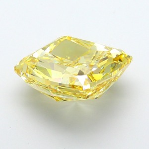 Diamant de luxe B2B 11,06 CT Jaune intense fantaisie taille coussin modifiée VS1 EX CVD, cultivé en laboratoire, en vrac, en stock, vente en gros - Product Image 2