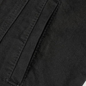 Chaqueta Vaquera Personalizada con Pedrería para Hombre, Estilo Hecho a Mano, Elegante Chaqueta Vaquera con Pedrería para Hombre, Chaqueta de Mezclilla Negra, Chaquetas para Hombre - Product Image 5