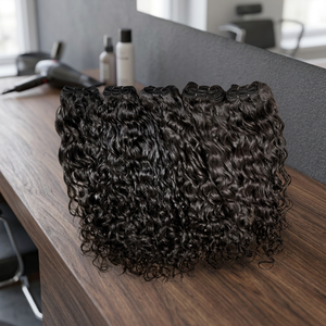 Lots de Cheveux Humains Vierges Bruts en Gros, Ondulés Naturels, Bouclés, Extensions en Tissage, Cuticules Alignées, Cheveux Bruts à Tisser, 100% Non Traités - Product Image 6