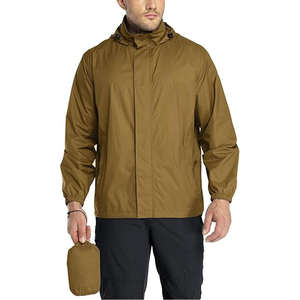 La Mejor Chaqueta Impermeable Ligera Personalizada para Hombre, Cortavientos, Ropa Deportiva para Exteriores, con Logotipo Frontal, Impermeable para Invierno - Product Image 5