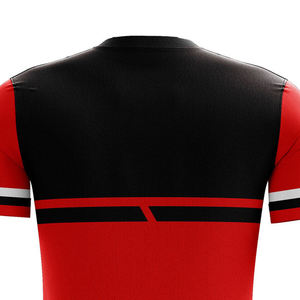 Camiseta de Fútbol de Manga Corta para Invierno al por Mayor, 100% Poliéster, Sublimación Personalizada, Antibacteriana, Secado Rápido, Protección UV - Product Image 5