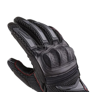 Gants d'été en mesh pour motard avec panneaux aérés, ajustement flexible, doigts compatibles écran tactile et poignets réglables - Product Image 6