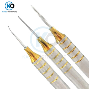 เครื่องมือถอนรากฟันแบบมืออาชีพ ทำจากสแตนเลส ใช้สำหรับการถอนรากฟันแบบ Luxating PDL พร้อมปลายสำหรับแยกรากฟัน ได้รับมาตรฐาน CE ISO - Product Image 2