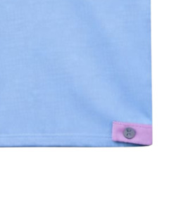 Blue Purple Contrast Sleeveless Top & Shorts <b>Set</b> Men Casual Summer Outfit Drawstring Waist Soft Breathable Cotton Blend Comfort - Product Image 4