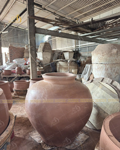 Art-home Ceramics – Mini pots de fleurs modernes et audacieux en céramique, modèle AT319H70BPA, design antique noir et violet galvanisé, pour la maison - Product Image 5