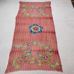 Écharpe élégante brodée à la main, imprimée, chaude et douce, châle pour femme, 70x180cm, toutes saisons - Product Image 1