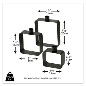 Porte-bougie en métal, design élégant lanterne et pot, durable, fait main, décoration de Noël pour la maison - Product Image 2