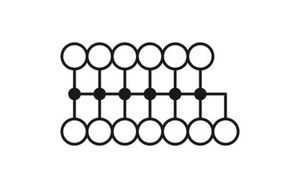 PTFIX 10/12X4-NS35 BU - Bloque de distribución - Product Image 1