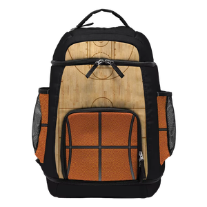Sacs à dos de basketball robustes avec porte-ballon, bretelles confortables, sacs de sport pour étudiants, athlètes et entraîneurs - Product Image 1