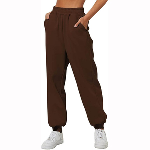 Pantalones Deportivos de Verano para Mujer, Gruesos, de Forro Polar, para Gimnasio y Entrenamiento, con Cintura Elástica, Cálidos para Correr - Product Image 4