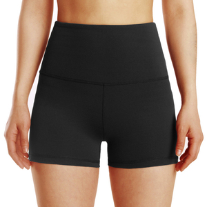 Shorts de Yoga de Cintura Alta para Mujer, 100% Algodón, Secado Rápido, Transpirables, para Deportes de Verano, Diseño Sólido, Más Vendidos - Product Image 4