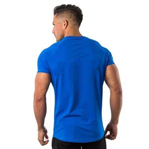 Venta al por mayor de camisetas de talla grande para hombre logotipo personalizado impresión en poliéster 100% algodón camiseta lisa en blanco para hombre - Product Image 4