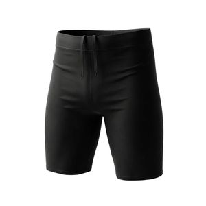 <b>Men</b> <b>Black</b> Compression <b>Shorts</b> Stretch Fit Athletic Gym Training Tights Lightweight Fitness Running Workout Bottoms OEM Manufact - Product Image 1