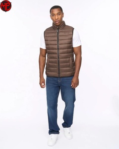 Chaleco Acolchado Personalizado de Alta Calidad con Logotipo Personalizado para Hombre, Chaleco Ligero sin Mangas, Abrigo Cálido de Invierno, Chalecos Acolchados para Hombre - Product Image 1