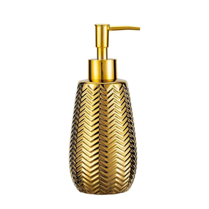 Dispensador de Jabón Metálico de Diseño Artístico, Soporte de Jabón Líquido de Acero Inoxidable, Decoración para Baño - Product Image 2