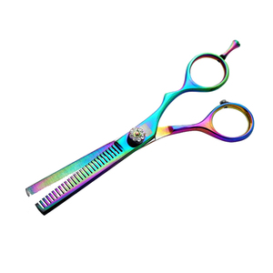Professional 6-Inch Straight <b>Thinning</b> Scissors Stainless Steel Blade Sharp Tip Hair Salon Supplies A+ Grade Right-Handed Beauty - Product Image 5