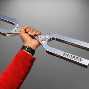 ส้อมส้อมเสียงอะลูมิเนียมสำหรับฝึกบำบัดและทำสมาธิขนาดยักษ์ - Product Image 1