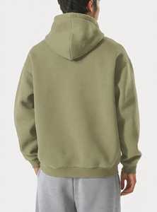 ONETEN APPARELS <b>Men's</b> Color Block Anti-Wrinkle Winter <b>Hoodie</b> Plus Size Cotton French Terry Pullover Sweatshirt - Product Image 4