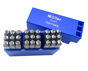 Ensemble de poinçons à lettres en acier allemand de qualité industrielle de 3 mm, vendu en usine avec support OEM personnalisé - Product Image 3