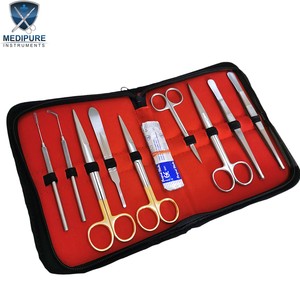 Kit de Disección de Acero Inoxidable Más Vendido, 10 Piezas, Instrumentos de Laboratorio de Biología para Estudiantes, Profesores y Científicos - Product Image 4