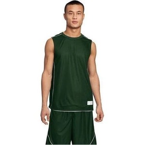 Men's Reversible <b>Mesh</b> Tank <b>Top</b> Basketball Jersey Sleeveless Athletic Sports Shirt Quick Dry Teamwear Training Apparel OEM ODM - Product Image 3