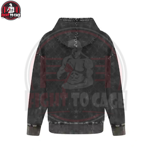 Sudadera con Capucha de Estilo Urbano, Corte Holgado, Casual, de Primera Calidad, Personalizada, Nueva Colección, para Hombre, Lavado Ácido - Product Image 2