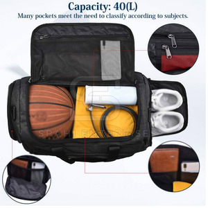 Sacs de sport robustes, grands sacs de voyage pour la gym, les sports, le camping, la randonnée et les aventures en plein air - Product Image 3