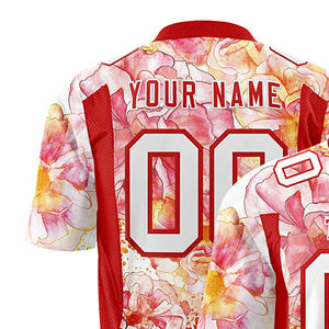 Camiseta de Fútbol Personalizada con Diseño 3D para Hombre, Cuello Redondo, Manga Corta, Ligera, Ecológica y Transpirable 100% - Product Image 3