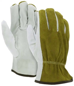 Guantes de Seguridad de Cuero Vacuno de Primera Calidad, Protección para las Manos, Cómodos para Conductores, Antiestáticos y Resistentes al Calor - Product Image 2