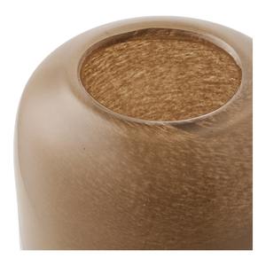 Porte-bougie soufflé à la bouche en brun blush, décoration élégante et luxueuse, verre à bougie parfumée élégant pour la maison - Product Image 3