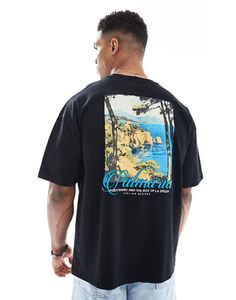 Camisetas Personalizadas con Logotipo para Hombre, Estilo Americano, 100% Algodón Ecológico, Transpirable, Material de Alta Calidad, Ajuste Cómodo y Elegante - Product Image 3