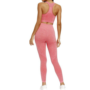 New Style Gym Fitness Wear <b>Women</b> Yoga Set For Workout High Quality Breathable Lightweight Soft Fabric <b>Women</b> Yoga Set - Product Image 2