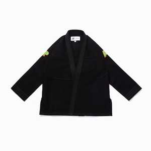 Kimono BJJ Personalizado Albino Preto, 500g, Tejido Perla, 100% Algodón Elástico, Impresión Serigráfica, Duradero, Transpirable, Unisex - Product Image 1